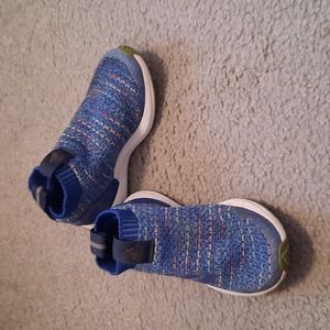 Adidas Rapidarun laceless knit children running shoes, size 11K